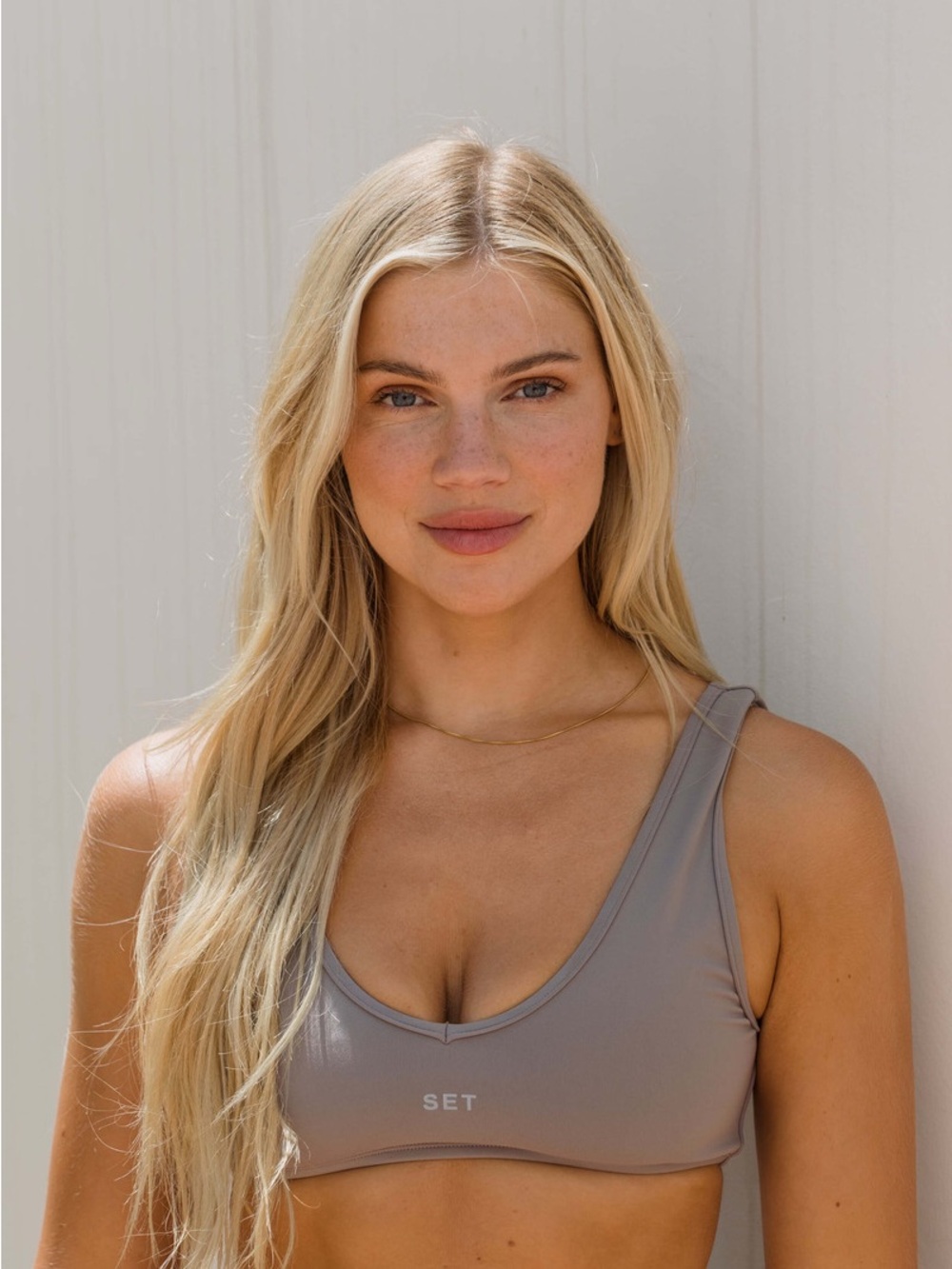 SET Active Sportbody Taupe Sports Bralette Size XL - Picture 4 of 4
